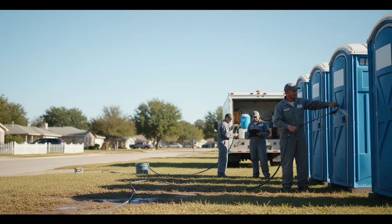 Long-Term Portable Toilet Rental in Golden Meadow, LA near me